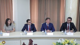 The Chairman of the Investigative Committee Artur Poghosyan Received the Ambassador of Italy